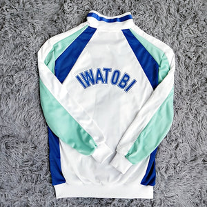 KIGUCOS Iwatobi Swin Club School Uniform Nanase Haruka Sweatcoat Free! Rin Matsuoka Jacket Anime Coat Cosplay Costumes - CosCouture