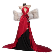 Load image into Gallery viewer, Game Azur Lane Akagi Cosplay Costume Cute Hot Sexy Costumes Red Dress For Girl Women - CosCouture
