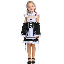 Load image into Gallery viewer, Re Zero Kara Hajimeru Isekai Seikatsu Ramu RAM Remu REM Maid Apron Dress - CosCouture
