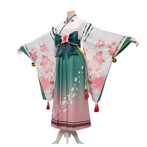 juego princesa conectar! Re: buceo Kokkoro Año nuevo Ver. Disfraces Cosplay mujer niña trajes Kimono vestido - CosCouture