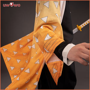 New Design Demon Slayer: Kimetsu no Yaiba Agatsuma Zenitsu Cosplay Costume Demon Slaying Corps Uniform Man - CosCouture