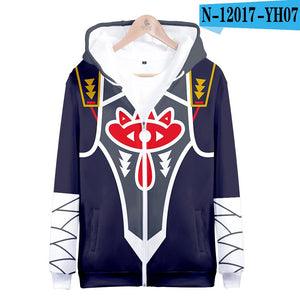 The Legend of Zelda 3D Printed Hoodie Sweatshirt Boys Girls Casual Outerwear Jacket Coat Teen Clothes - CosCouture