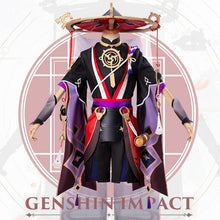 Load image into Gallery viewer, Customize Genshin Impact Fatui Scaramucci Skirmish Cosplay Costume Woman Man Costume San Bing Full Set Clothes
