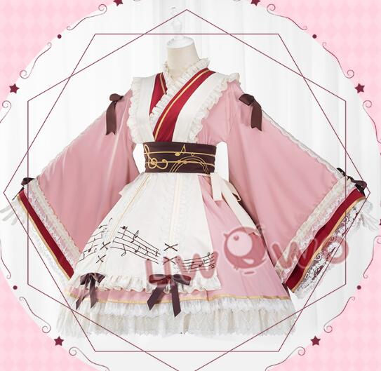 Anime Sakura Card Captor Fanart Ver. Tomoyu Daidouji Lolita Pig Doujin Cosplay Costume - CosCouture