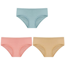 Load image into Gallery viewer, CINOON 3PCS/Set Women&#39;s Panties Cotton Underwear Solid Color Briefs Girls Low-Rise Soft Panty Women Underpants Female Lingerie
