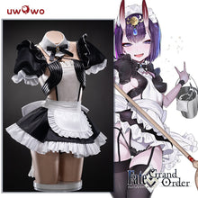 Load image into Gallery viewer, Uwowo Anime Costume Fate/Grand Order FGO Shuten-douji Maid Dress Lovely Uniform Cosplay Costume Halloween 2019 new cos - CosCouture
