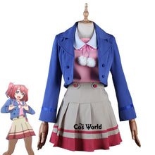 Load image into Gallery viewer, Love Live Sunshine Aqours The School Idol Movie Over the Rainbow Hop Stop Nonstop Ruby Kurosawa Dress Uniform Cosplay Costumes - CosCouture
