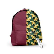 Load image into Gallery viewer, Demon Slayer Kimetsu no Yaiba School Bag Kamado Tanjirou Backpack Canvas Bag Women Men Tomioka Giyuu Travel Notebook Bag Cosplay - CosCouture
