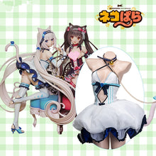 Load image into Gallery viewer, Uwowo Anime Cosplay Costume NEKOPARA Cat Paradise Vanilla Lovely Maid Dress Cosplay Costume Halloween For Women - CosCouture
