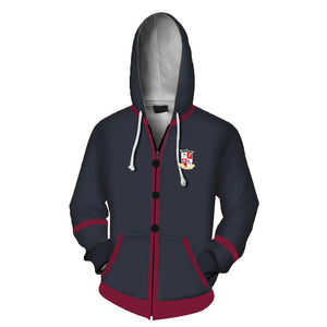 2020 Costume The Umbrella Academy Cosplay Hoodies Adult College Uniform Jackets Hooded Sweater Halloween Party Costumes - CosCouture