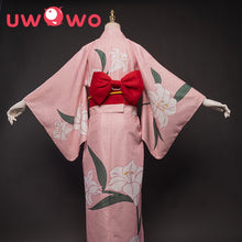 Load image into Gallery viewer, Anime  Demon Slayer: Kamado Nezuko Cosplay Costume Summer Version Kimono Outfit for Women Pajamas Halloween - CosCouture
