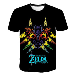 T Shirt Breath of The Wild Link Champion Zelda Children T-shirt for Boys and Girls Toddler Short-Sleeved Tee99 - CosCouture