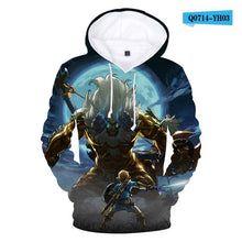 Load image into Gallery viewer, The Legend of Zelda 3D Printed Hoodie Sweatshirt Boys Girls Casual Outerwear Jacket Coat Teen Clothes - CosCouture
