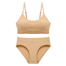 Load image into Gallery viewer, CINOON Seamless Bra Set  Push Up Bra+ Pantys Brassiere Fitness Underwear Lingerie Women&#39;s Soft Comfort Sexy Stretchy Tank Suit
