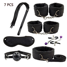 Load image into Gallery viewer, Leather BDSM Kit Bondage Set Adult Toys Sex Games Handcuffs Whip sm Sex Toy Kits Exotic Accessories Erotic Sex Toys for Couples
