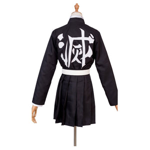 Anime Demon Slayer: Kimetsu no Yaiba Cosplay Costume Kanroji Mitsuri Cosplay Costumes Full Set with Stockings - CosCouture