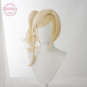 【Anihut】Miyashita Ai Cosplay Wig PERFECT DREAM PROJECT Cosplay  Blonde Hair Miyashita Ai LoveLive PDP - CosCouture