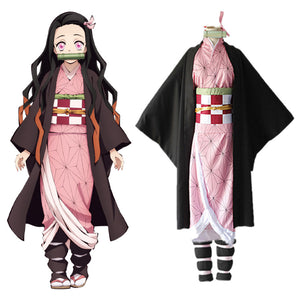 Demon Slayer Kimetsu no Yaiba Kamado Nezuko Cosplay clothing - CosCouture