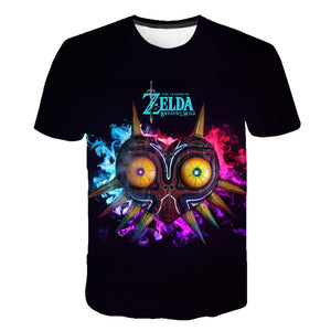 T Shirt Breath of The Wild Link Champion Zelda Children T-shirt for Boys and Girls Toddler Short-Sleeved Tee99 - CosCouture