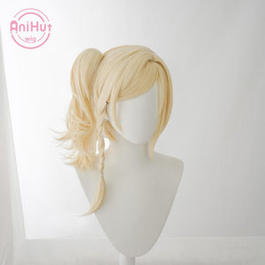【Anihut】Miyashita Ai Cosplay Wig PERFECT DREAM PROJECT Cosplay  Blonde Hair Miyashita Ai LoveLive PDP - CosCouture