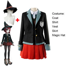 Load image into Gallery viewer, Danganronpa V3: Killing Harmony Yumeno Cosplay Costume Himiko Cosplay Wig Girl&#39;s JK Uniform Set Halloween Man Woman Costumes - CosCouture
