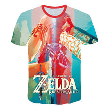 Load image into Gallery viewer, T Shirt Breath of The Wild Link Champion Zelda Children T-shirt for Boys and Girls Toddler Short-Sleeved Tee99 - CosCouture
