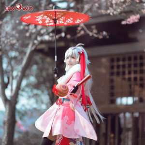 Fate/Grand Order Jeanne d'Arc alter Santa Lily Saber Lily Anime Cosplay Costume - CosCouture