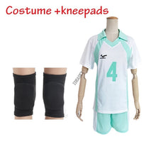 Load image into Gallery viewer, Haikyuu Kageyama Tobio Aoba Johsai Koushi Sugawara Oikawa Tooru Cosplay Costume kneepads Uniform High School Volleyball full set - CosCouture
