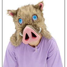 Load image into Gallery viewer, 2020 Hashibira Inosuke Cosplay Costume Demon Slayer Inosuke Hashibira Headgear Adult Costumes Halloween Party Props Accessories - CosCouture
