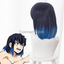 Load image into Gallery viewer, Cosroad Hashibira Inosuke Wig Demon Slayer Kimetsu no Yaiba Cosplay Wigs Inosuke Hashibira Halloween Ball Hair Wigs - CosCouture

