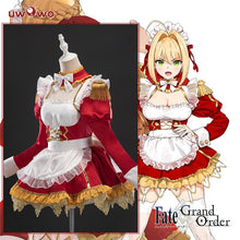 Load image into Gallery viewer, Uwowo Anime Fate/Grand Order Nero Maid Dress Lovely Sexy Uniform Cosplay Costume Hallowee Suit For Women - CosCouture
