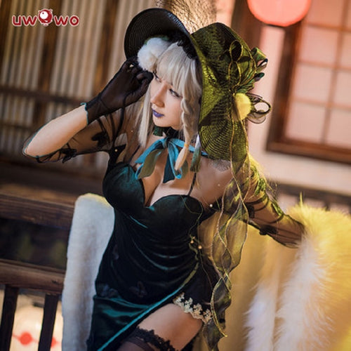 Onmyoji Aoandon Cosplay Costume Women Cute Game Onmyoji Onikiri Cosplay Costume - CosCouture