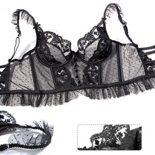 Load image into Gallery viewer, CINOON French Embroidery Lace Women&#39;s Bra Top Sweet Female Wedding White Bralette Vest Sexy Corset Bras Comfortable Intimates
