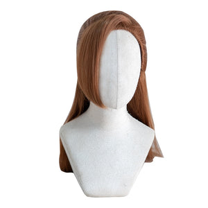 Uwowo My Next Life as a Villainess: All Routes Lead to Doom! Catarina Claes/Katarina Claes Brown orange Wig 80cm long - CosCouture