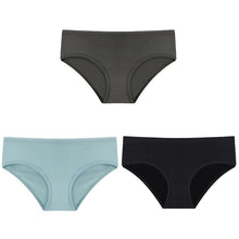 Load image into Gallery viewer, CINOON 3PCS/Set Women&#39;s Panties Cotton Underwear Solid Color Briefs Girls Low-Rise Soft Panty Women Underpants Female Lingerie
