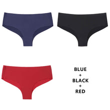 Load image into Gallery viewer, CINOON 3Pcs/Lot Seamless Panty Set Underwear Female Comfort Intimates Fashion Low-Rise Briefs Panties Women Sexy Lingerie

