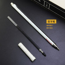 Load image into Gallery viewer, 1pcs Anime Demon Slayer Kimetsu No Yaiba Gel Pen Kamado Tanjirou Nezuko Ballpoint Pen 0.5 Black Refill Pens Weapon sword sword - CosCouture

