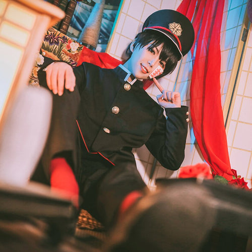 UWOWO Anime Cosplay Costume Toilet-Bound Hanako-kun/Jibaku Shounen Hanako-kun Uniform Cosplay Costume For Men - CosCouture