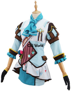 Love Live School Idol Project Ayase Eli Ice Cream Dress Uniform Skirt Outfit Anime Cosplay Costumes - CosCouture