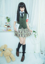 Load image into Gallery viewer, Citrus Aihara Yuzu Aihara Mei Momokino Himeko Taniguchi Harumi Sweater Vest Shirt Dress JK School Uniform Cosplay Costumes - CosCouture
