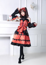 Load image into Gallery viewer, COSFANS 2019 New Anime DATE A LIVE Nightmare Tokisaki Kurumi Uniform Cosplay Costumes Full Set Party Fancy Lolita Princess Dress - CosCouture
