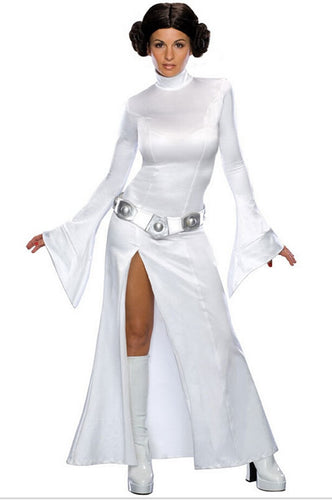 STAR WARS Alderaan Princess Leia Organa Solo Dress Belt Costume Adult  Cosplay - CosCouture