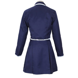 Sword Art Online SAO Yuuki Asuna School Uniform Coat Shirt Skirt Anime Outfit Cosplay Costumes - CosCouture