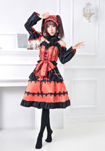 Load image into Gallery viewer, COSFANS 2019 New Anime DATE A LIVE Nightmare Tokisaki Kurumi Uniform Cosplay Costumes Full Set Party Fancy Lolita Princess Dress - CosCouture
