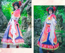 Load image into Gallery viewer, Love Live School Idol Project Yazawa Nico Seven Lucky Gods Dress Uniform Outfit Anime Cosplay Costumes - CosCouture
