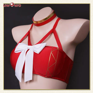 Sexy Costume UWOWO Anime Game Fate/Grand Order  Attila Altera Santa Cosplay  Women Sexy Red Costume Girl Cosplay - CosCouture