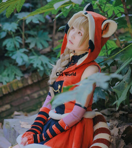 Love Live School Idol Project Kotori Minami Animal Hooded Dress Outfit Anime Cosplay Costumes - CosCouture