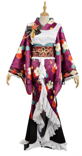 Love Live School Idol Project Tojo Nozomi Flower Tops Kimono Yukata Dress  Cosplay Costumes - CosCouture