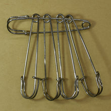 Load image into Gallery viewer, 5PCS Iron Kilt Pins Stainless Steel Safety Pins DIY Craft Garment Accessories Supplies DIY Handmade Sewing Craft Tools - CosCouture
