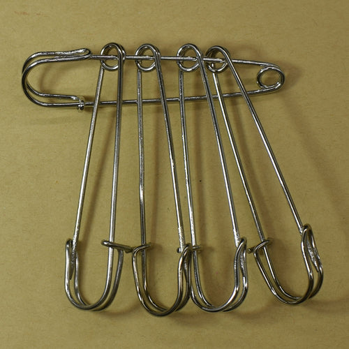 5PCS Iron Kilt Pins Stainless Steel Safety Pins DIY Craft Garment Accessories Supplies DIY Handmade Sewing Craft Tools - CosCouture